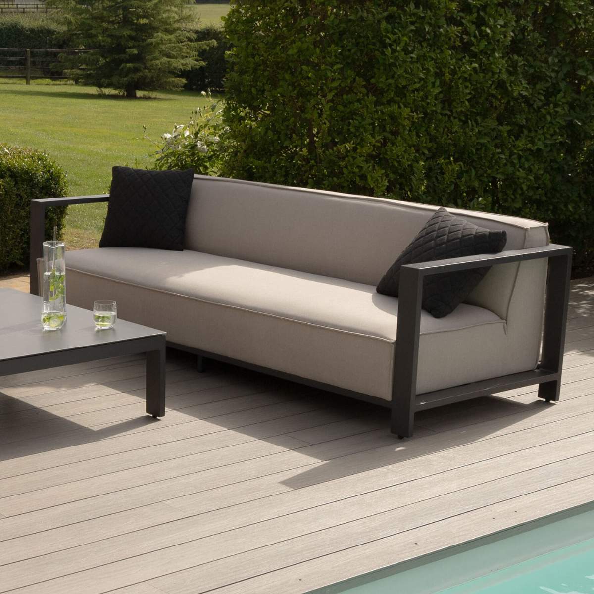 Maze - Outdoor Fabric Ibiza 3 Seat Sofa