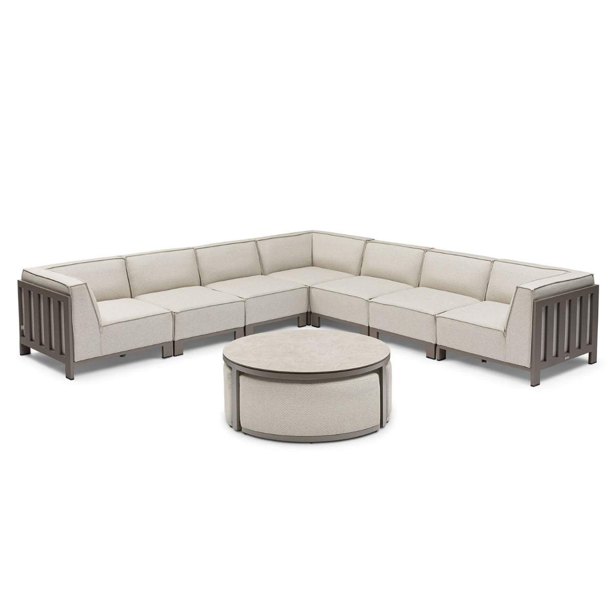 Maze - Outdoor Fabric Ibiza Large Corner Sofa Set