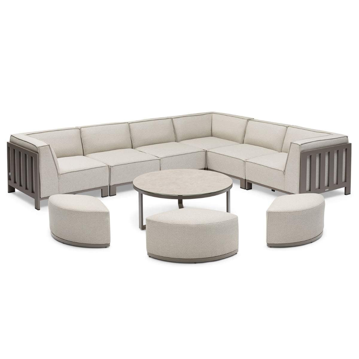 Maze - Outdoor Fabric Ibiza Medium Corner Sofa Set