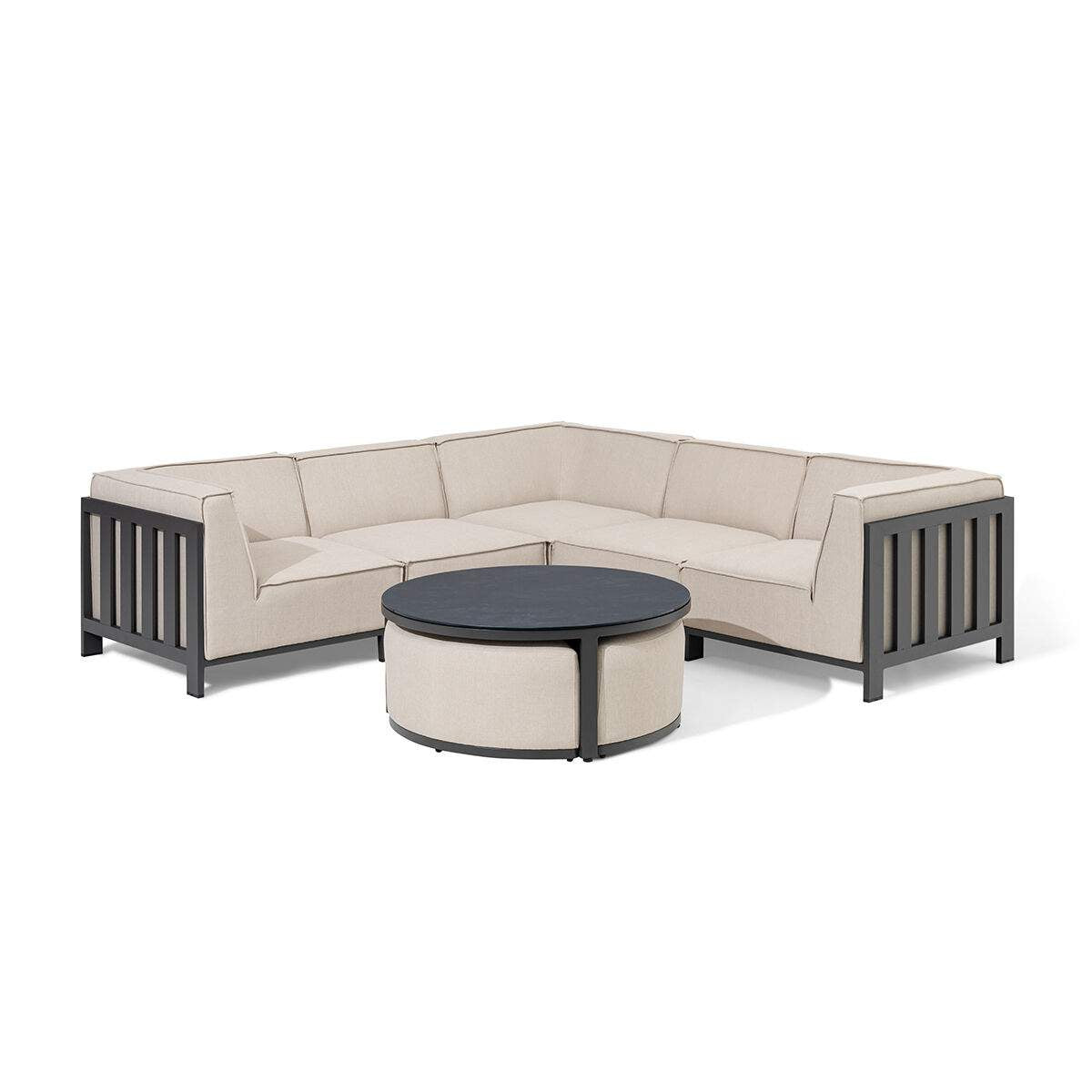Maze - Outdoor Fabric Ibiza Small Corner Sofa Set