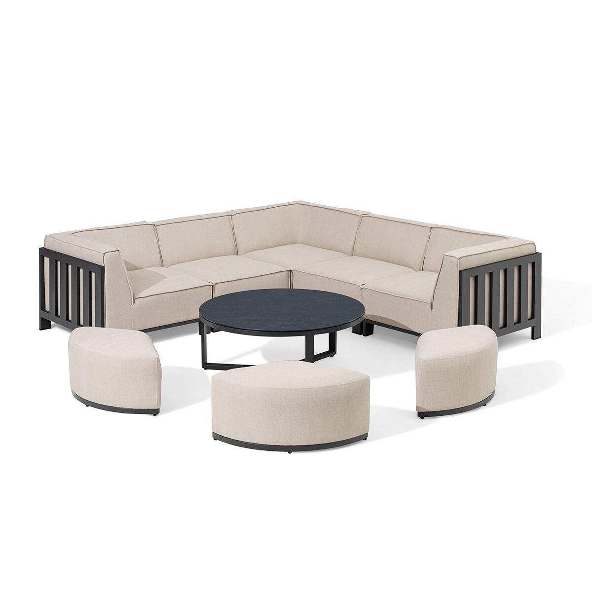 Maze - Outdoor Fabric Ibiza Small Corner Sofa Set