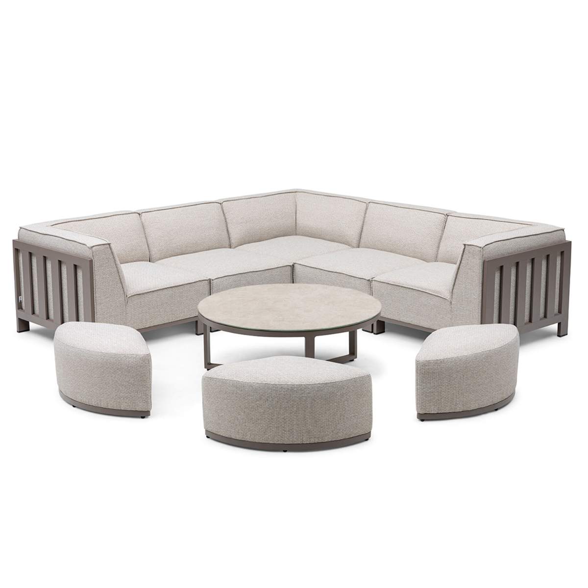 Maze - Outdoor Fabric Ibiza Small Corner Sofa Set