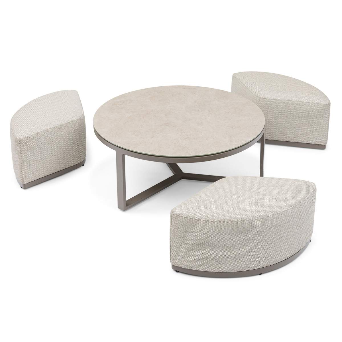 Maze - Outdoor Fabric Ibiza Small Corner Sofa Set