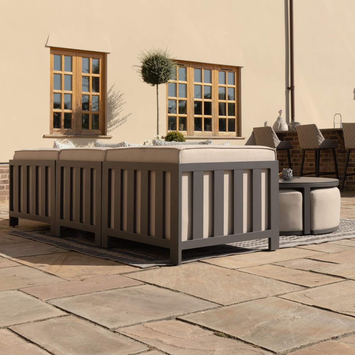 Maze - Outdoor Fabric Ibiza Small Corner Sofa Set