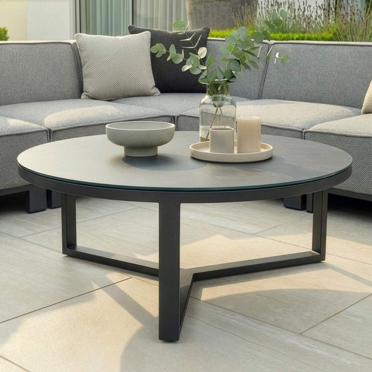 Maze - Outdoor Fabric Ibiza Small Corner Sofa Set