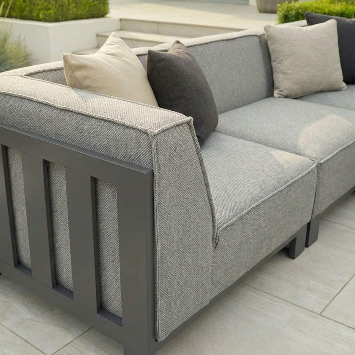 Maze - Outdoor Fabric Ibiza Small Corner Sofa Set