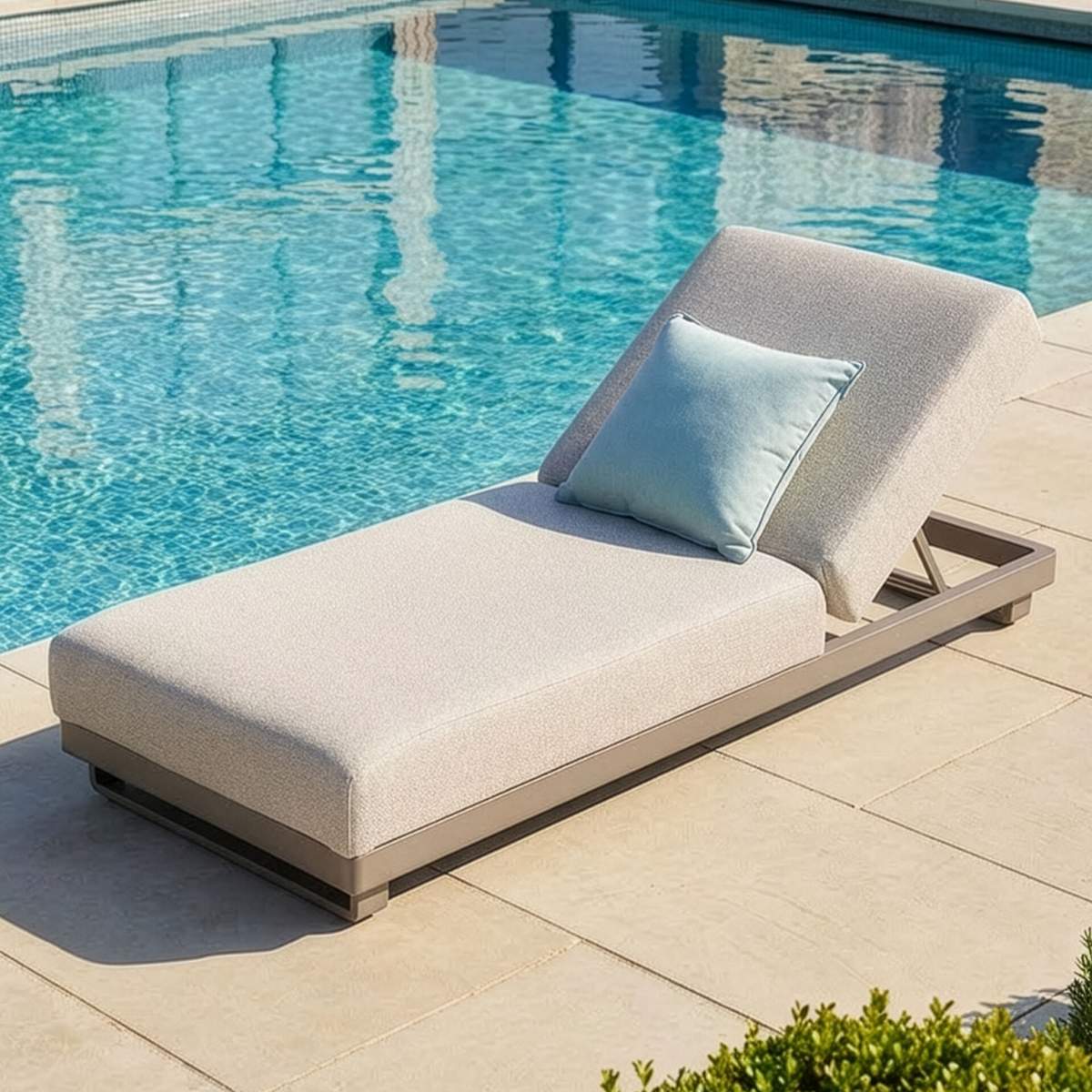 Maze - Outdoor Fabric Ibiza Sunlounger
