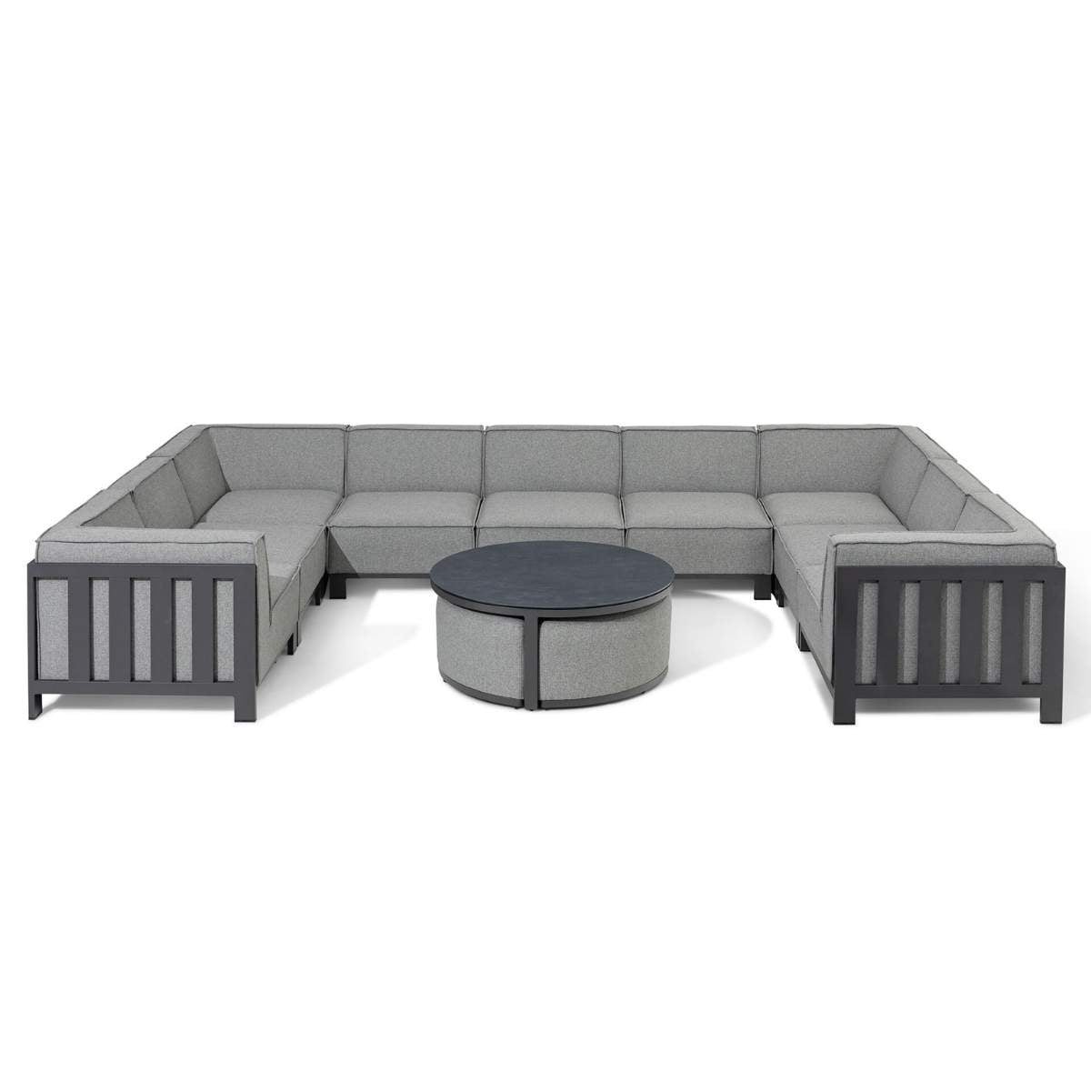 Maze - Outdoor Fabric Ibiza U Shape Sofa Set