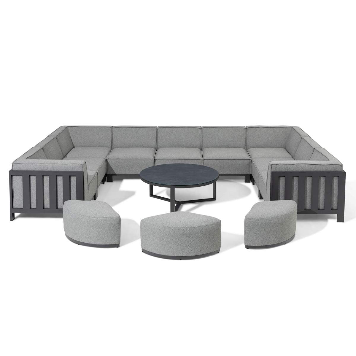 Maze - Outdoor Fabric Ibiza U Shape Sofa Set