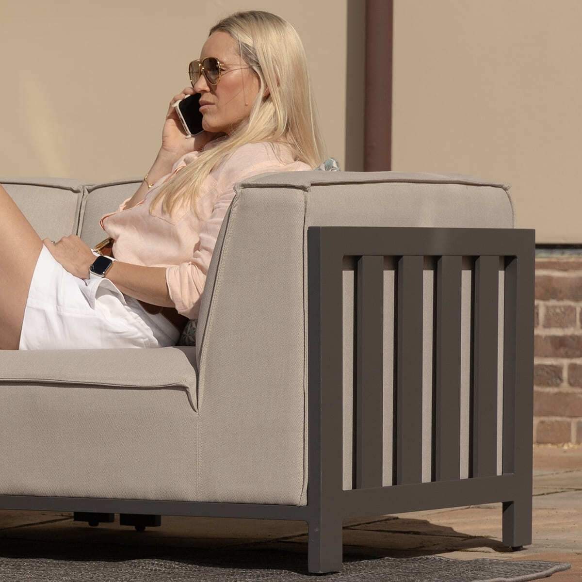 Maze - Outdoor Fabric Ibiza U Shape Sofa Set