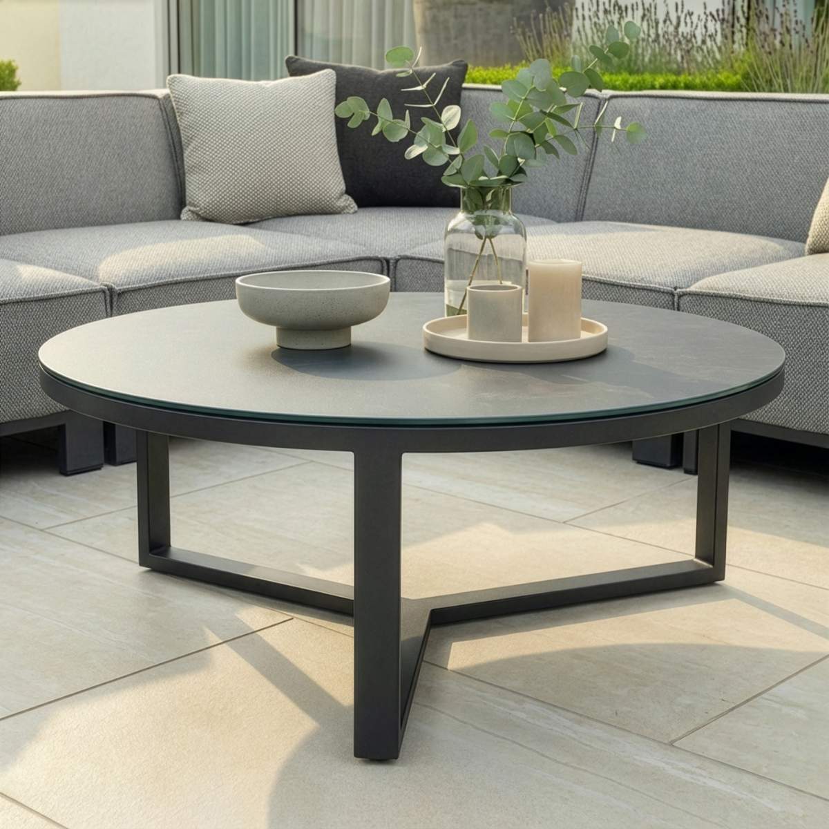 Maze - Outdoor Fabric Ibiza U Shape Sofa Set
