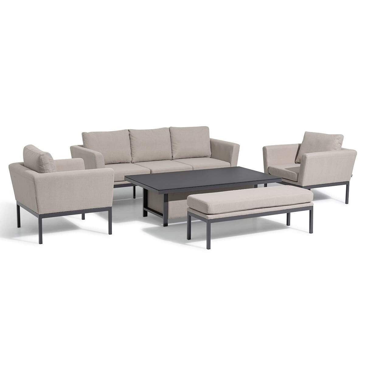 Maze - Outdoor Fabric Pulse 3 Seat Sofa Set