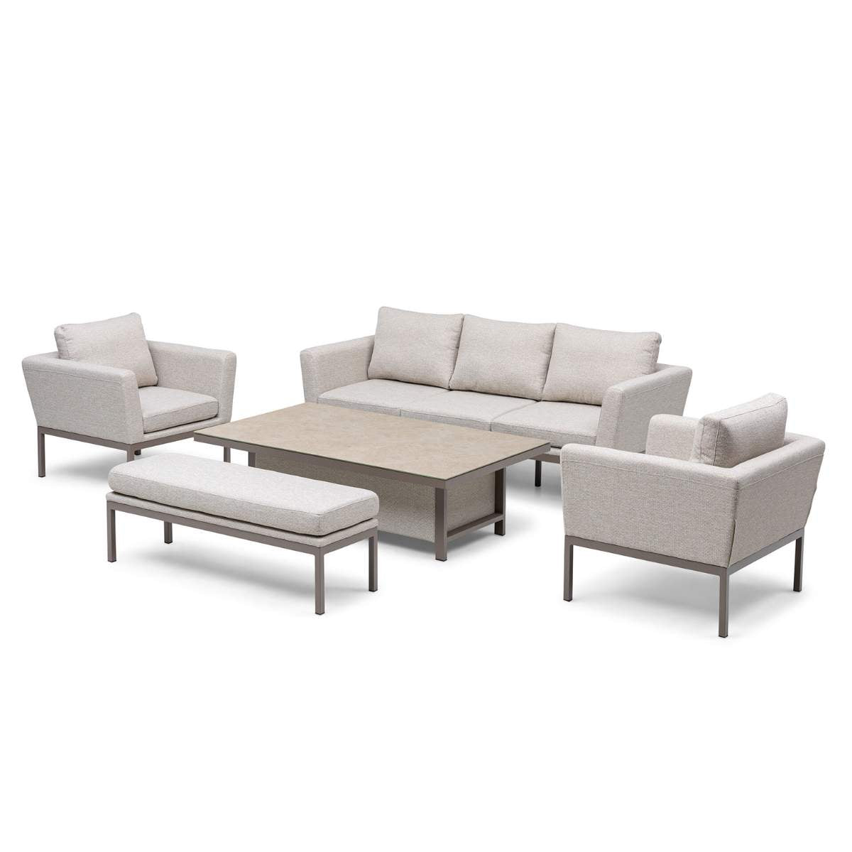 Maze - Outdoor Fabric Pulse 3 Seat Sofa Set