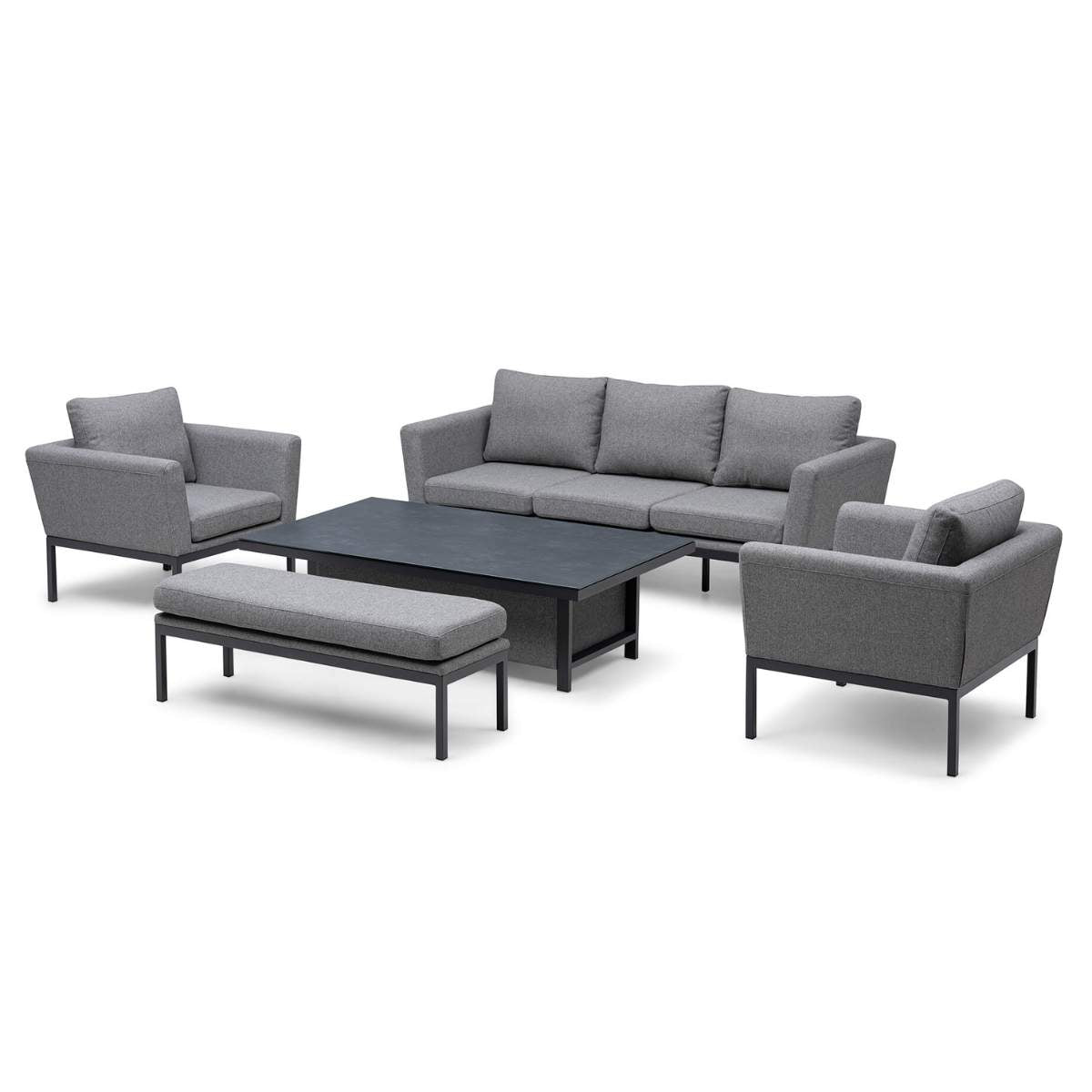 Maze - Outdoor Fabric Pulse 3 Seat Sofa Set