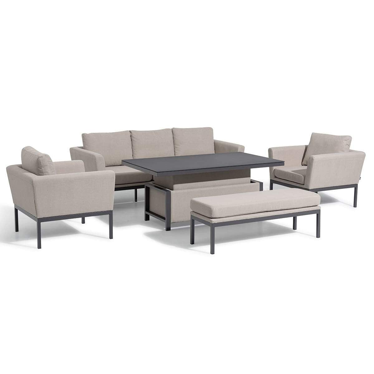 Maze - Outdoor Fabric Pulse 3 Seat Sofa Set