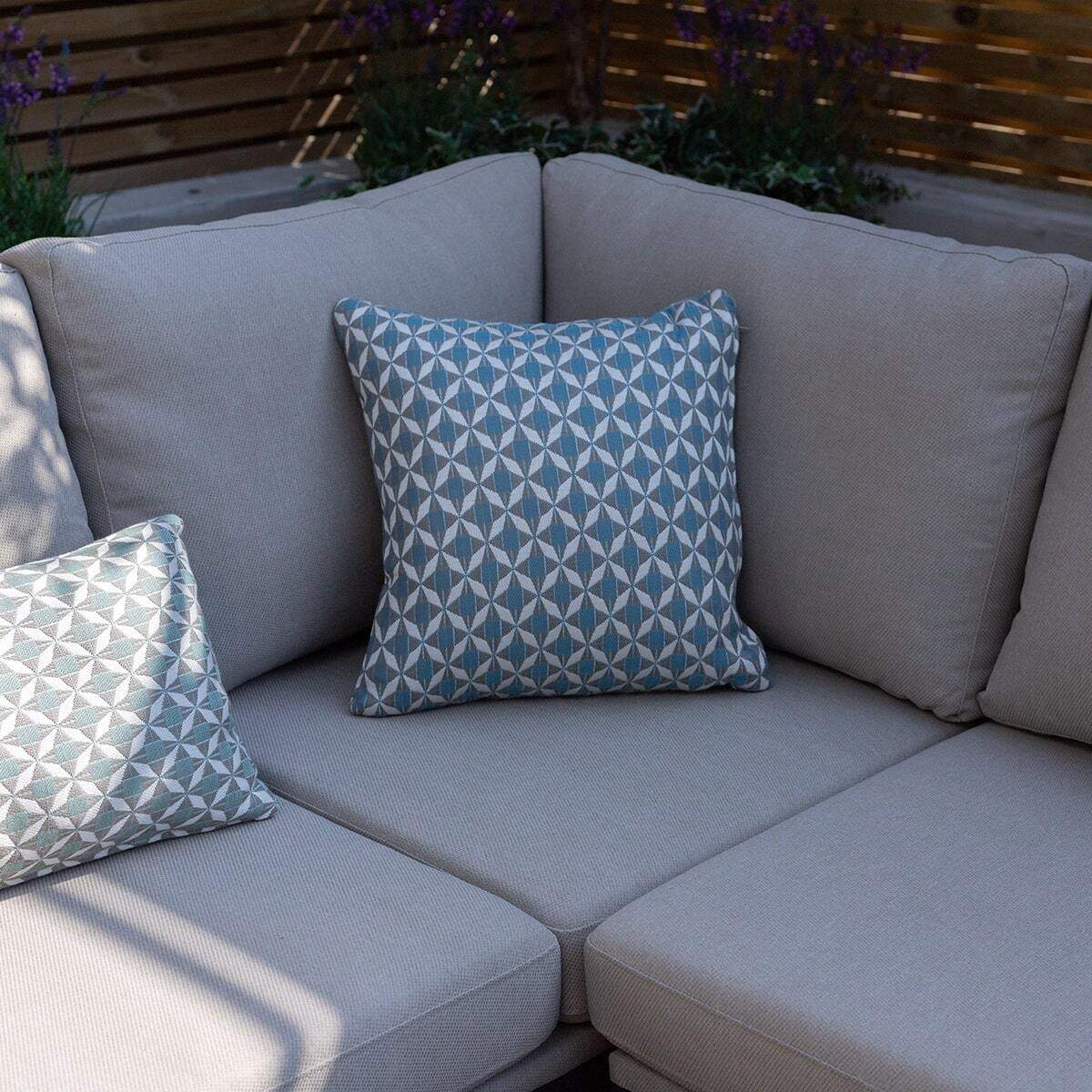 Maze - Outdoor Fabric Pulse Rectangular Corner Dining Set