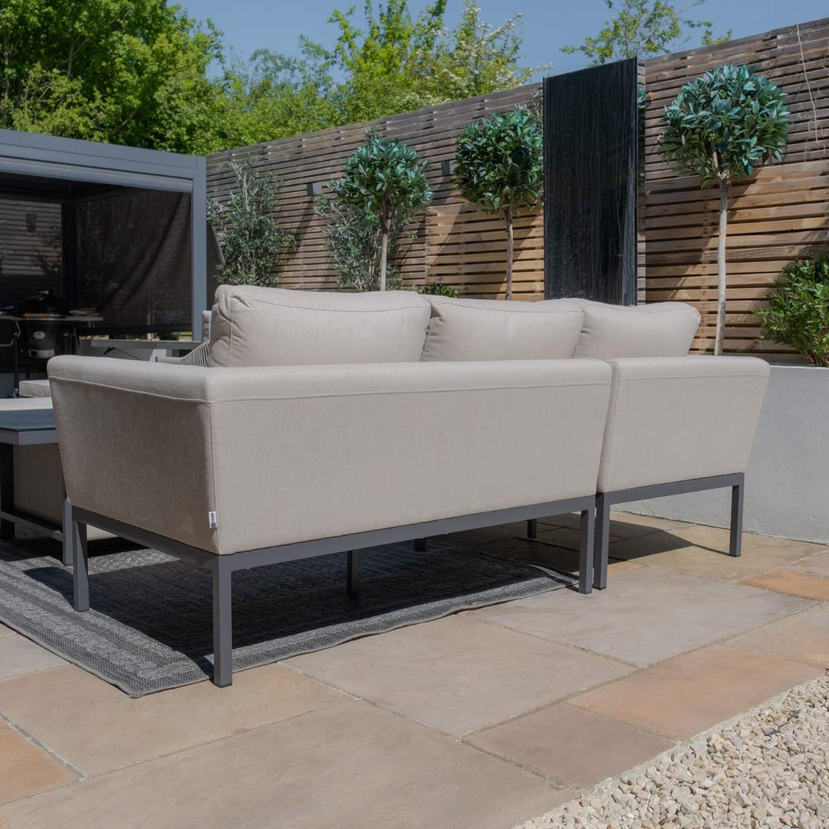Maze - Outdoor Fabric Pulse Square Corner Dining Set