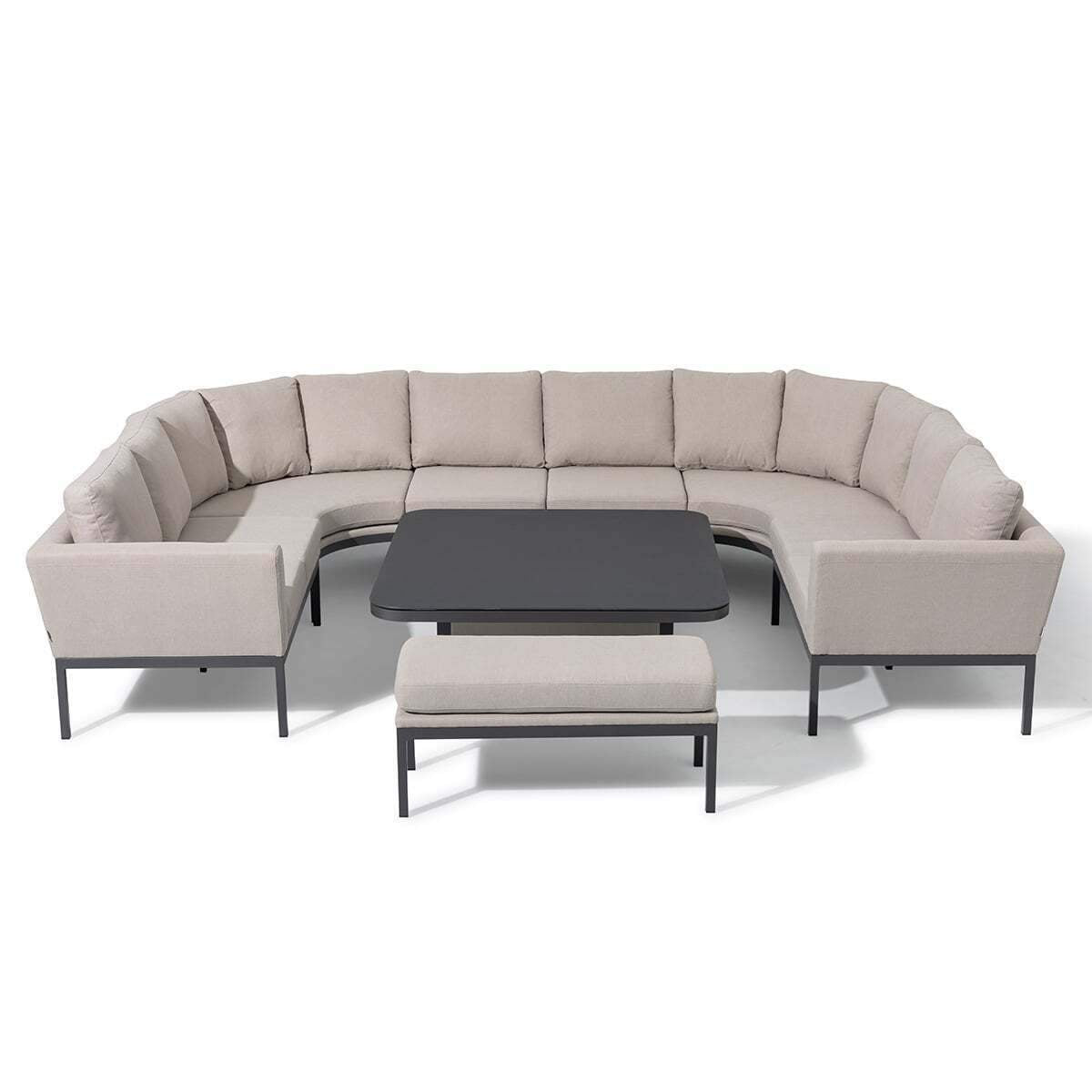 Maze - Outdoor Fabric Pulse U Shape Corner Dining Set