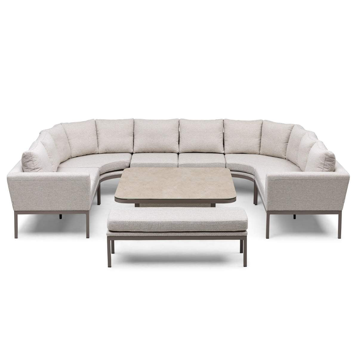 Maze - Outdoor Fabric Pulse U Shape Corner Dining Set
