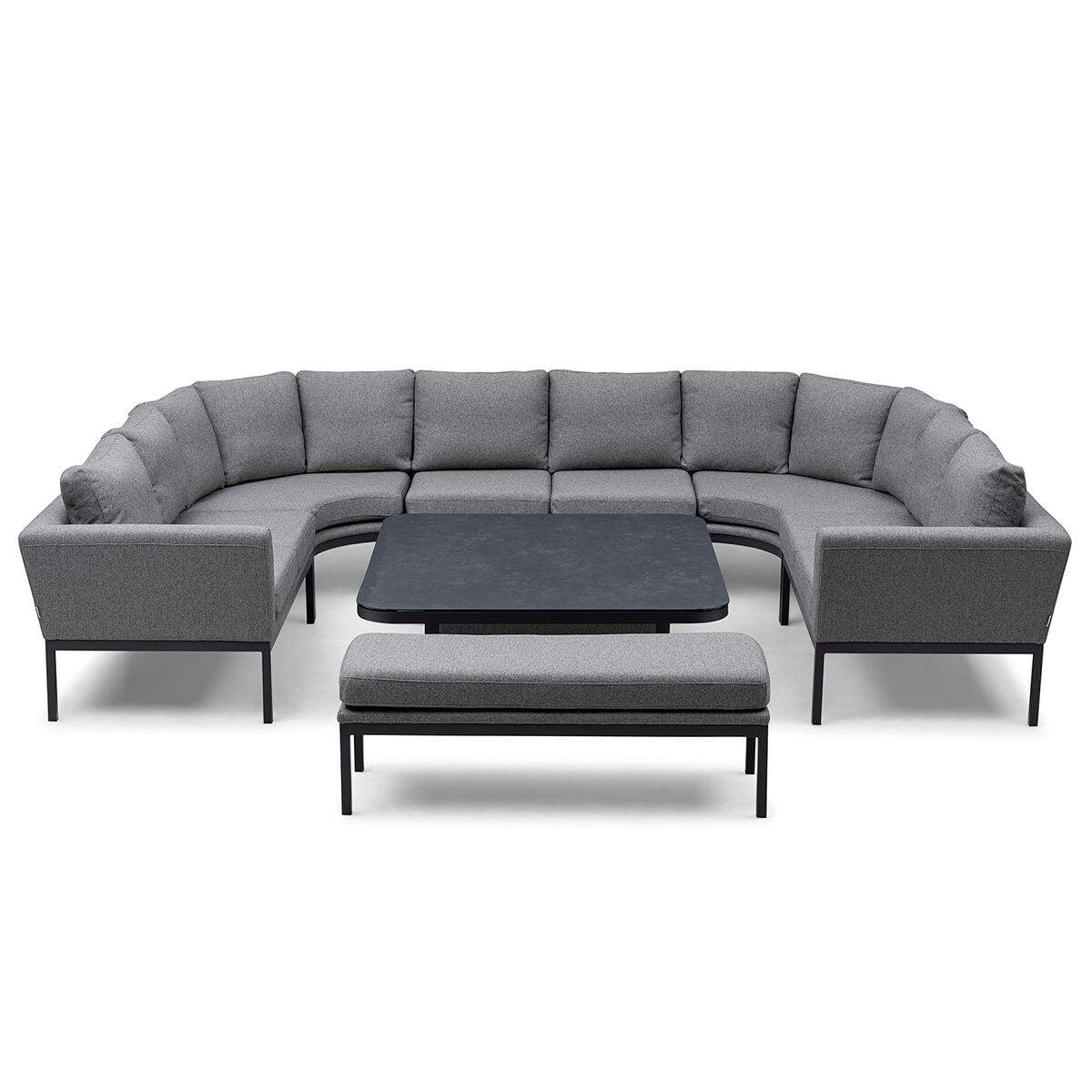 Maze - Outdoor Fabric Pulse U Shape Corner Dining Set