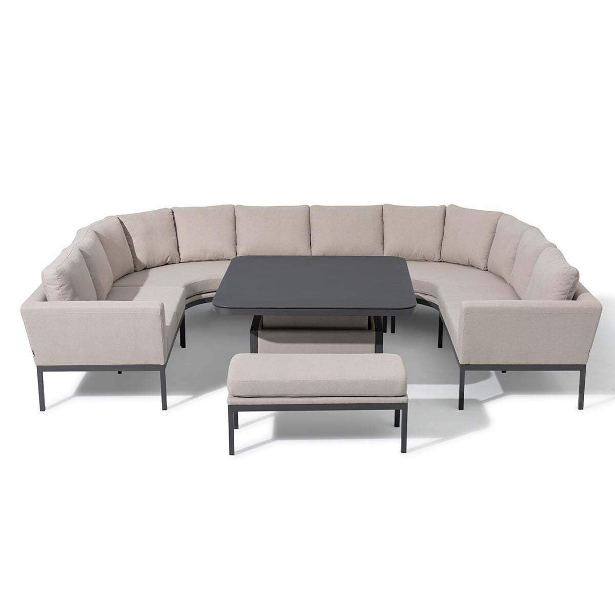 Maze - Outdoor Fabric Pulse U Shape Corner Dining Set
