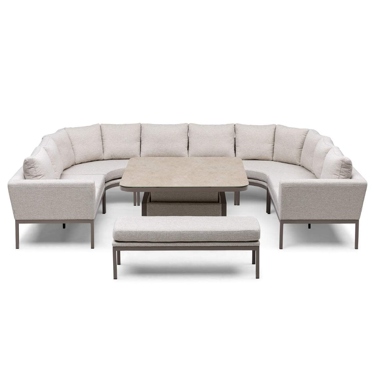 Maze - Outdoor Fabric Pulse U Shape Corner Dining Set