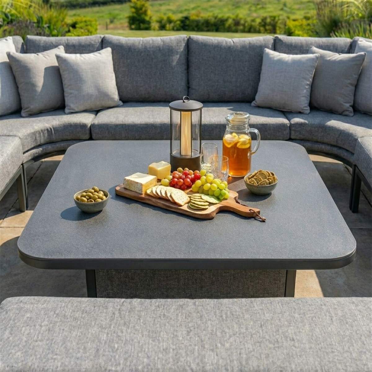 Maze - Outdoor Fabric Pulse U Shape Corner Dining Set