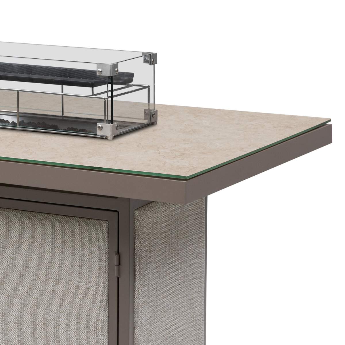 Maze - Outdoor Fabric Regal 8 Seat Rectangular Bar Set