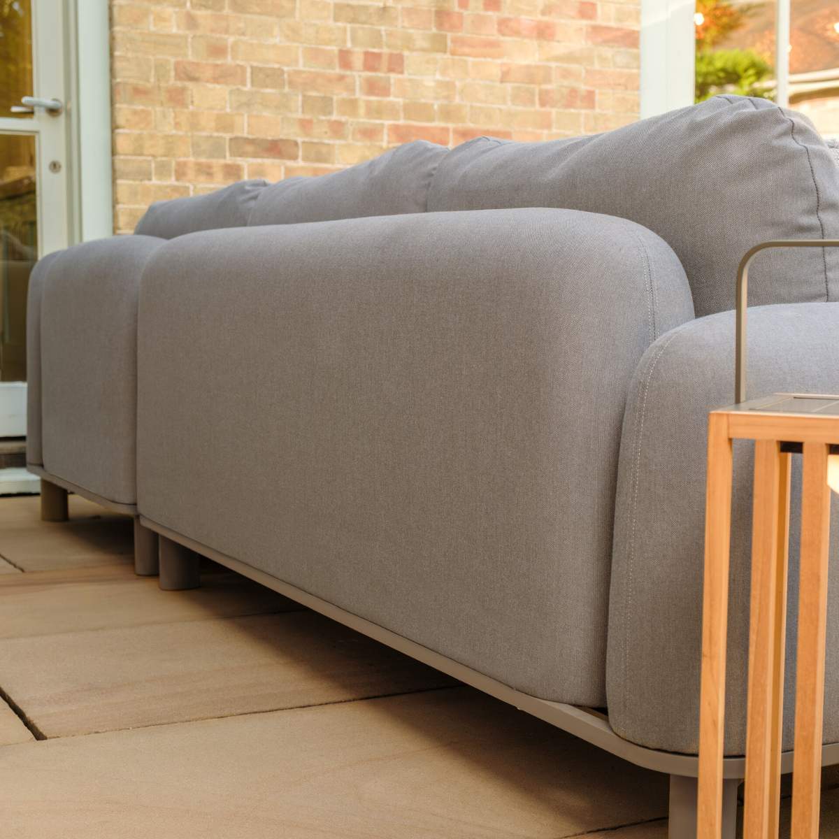 Maze Outdoor Fabric Sicily Corner Sofa Set