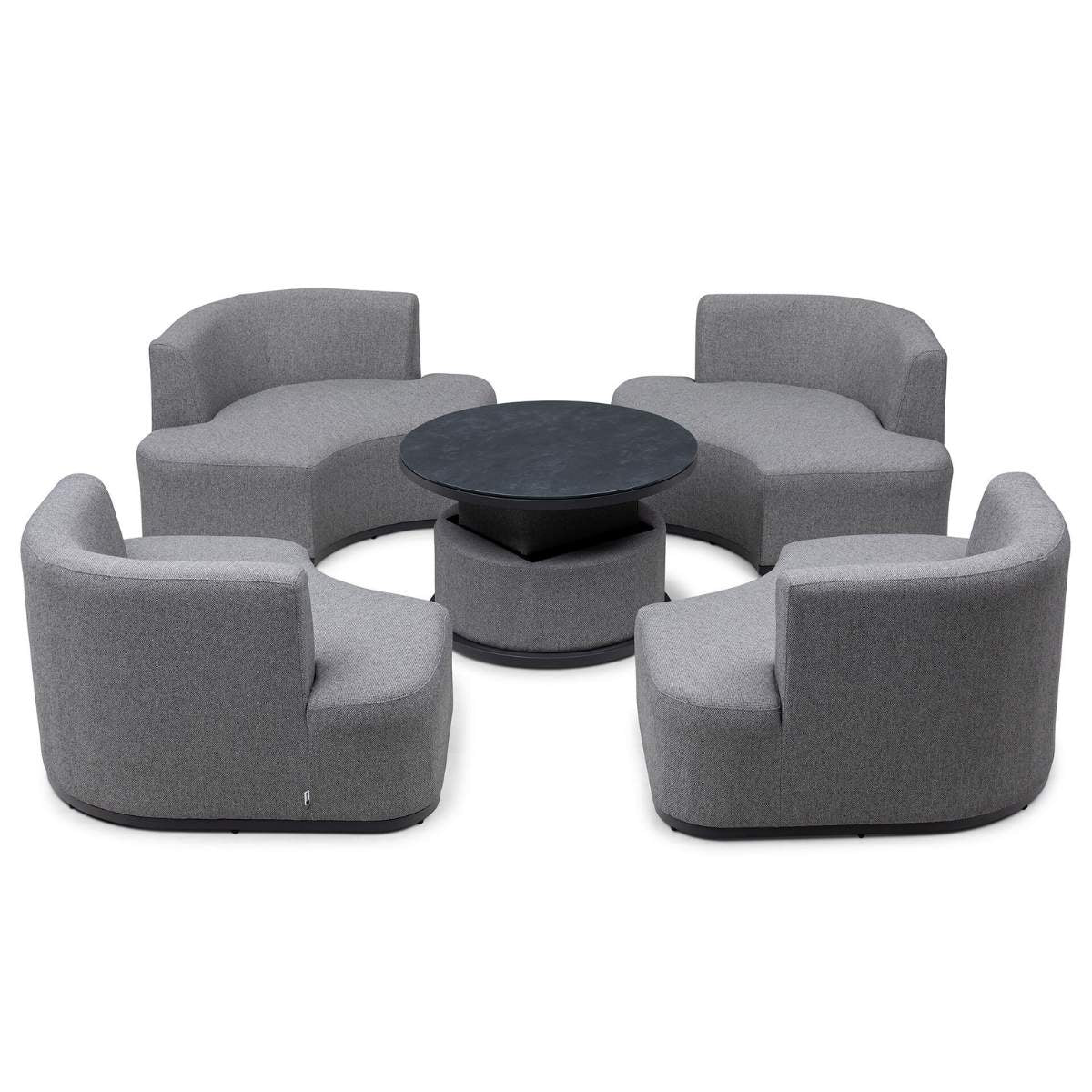 Maze - Outdoor Fabric Snug Lifestyle Suite