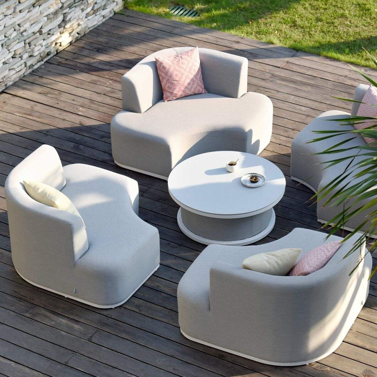 Maze - Outdoor Fabric Snug Lifestyle Suite