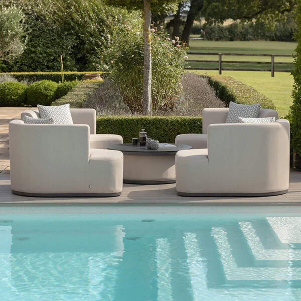 Maze - Outdoor Fabric Snug Lifestyle Suite