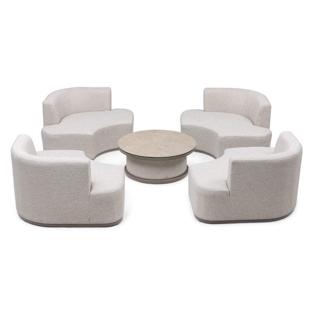 Maze - Outdoor Fabric Snug Lifestyle Suite