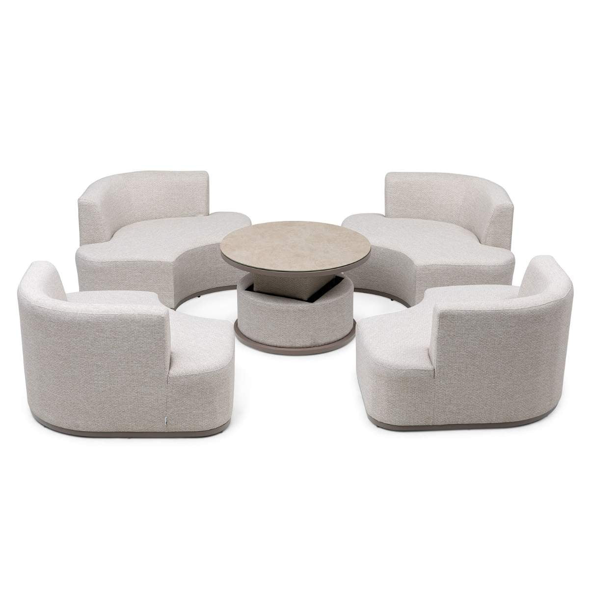 Maze - Outdoor Fabric Snug Lifestyle Suite