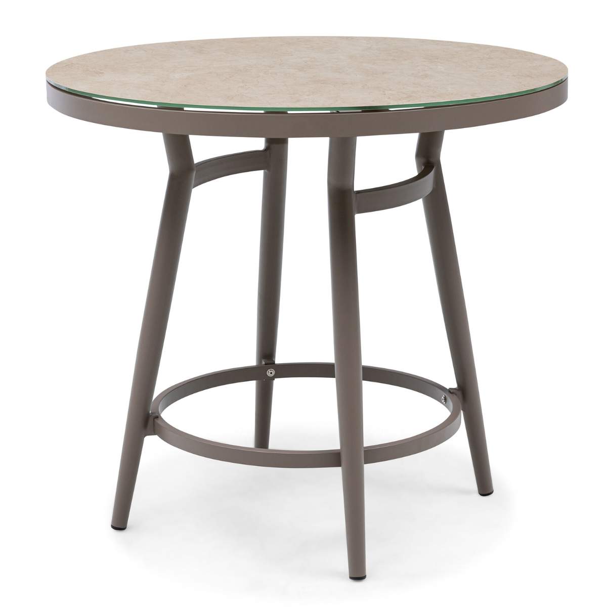 Maze - Outdoor Fabric Zen 4 Seat Low Round Bar Set
