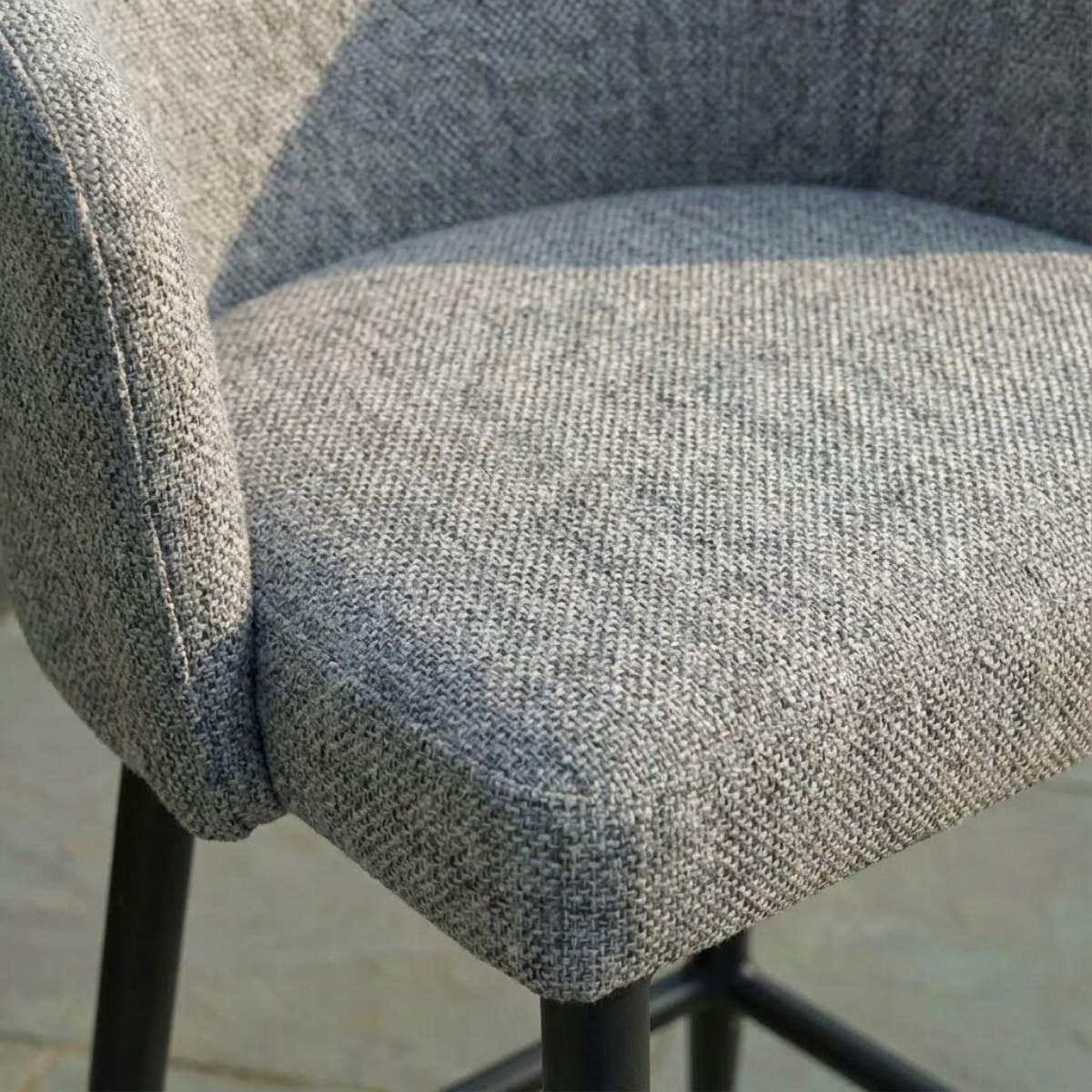 Maze - Outdoor Fabric Zen 4 Seat Low Round Bar Set