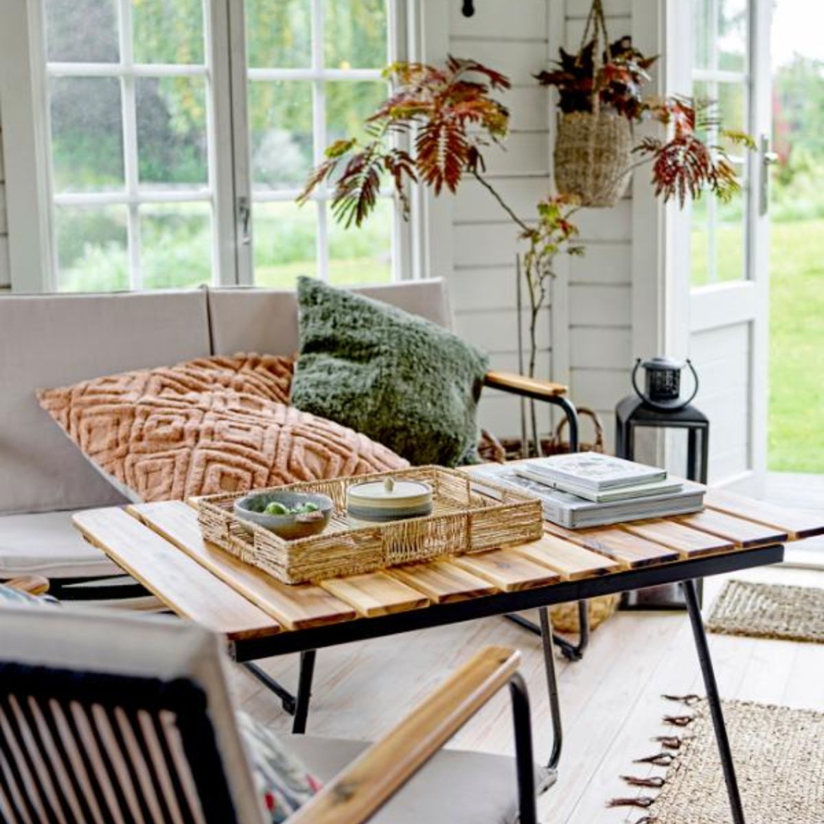 Bloomingville Outdoor Hampton Acacia Coffee Table - Brown