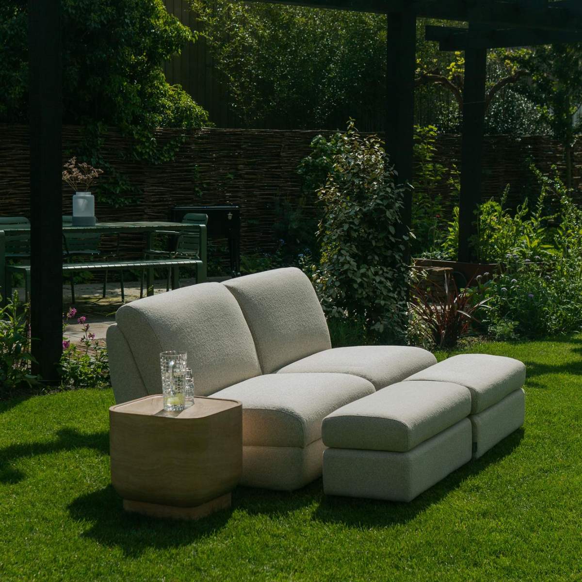Zuiver Outdoor Footstool/Pouf Mississippi
