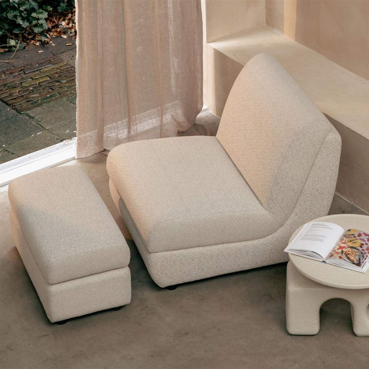 Zuiver Outdoor Lounge Chair Mississippi