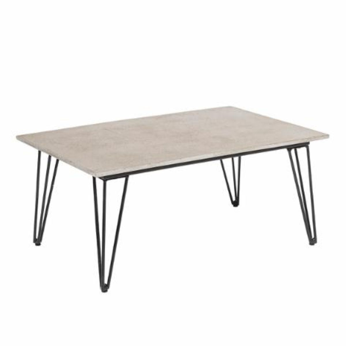 Bloomingville Outdoor Mundo Fiber Cement Coffee Table - Natural