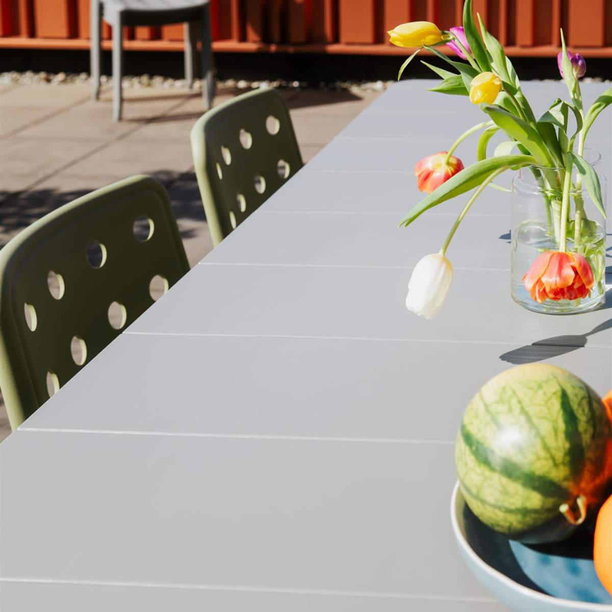 White Label Living Outdoor Table Alban 220x100