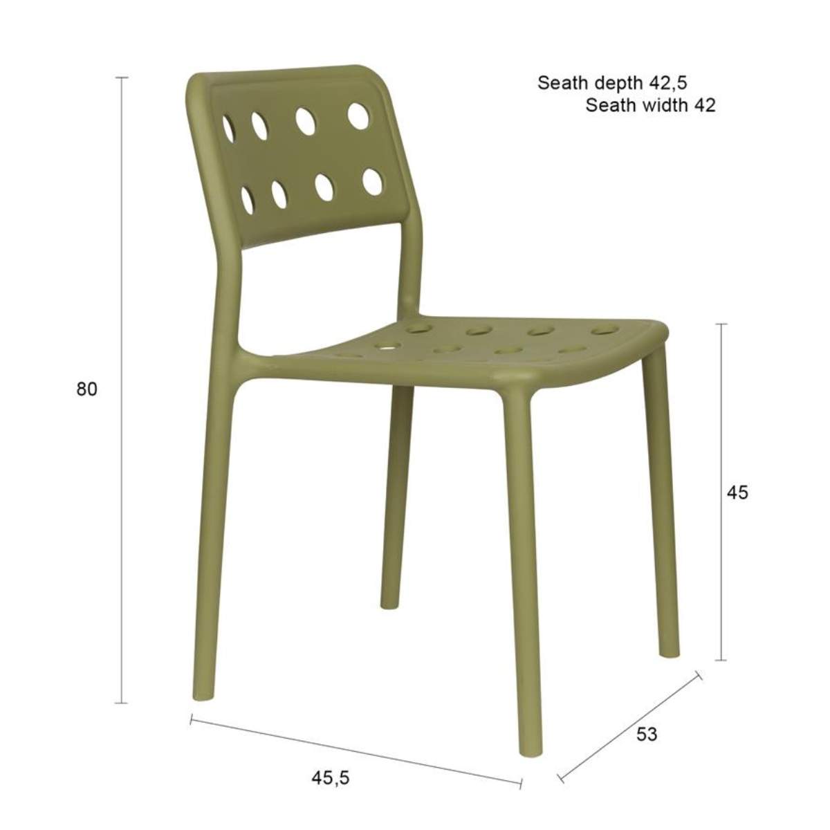 Beau&Co Outdoor Chair Serra
