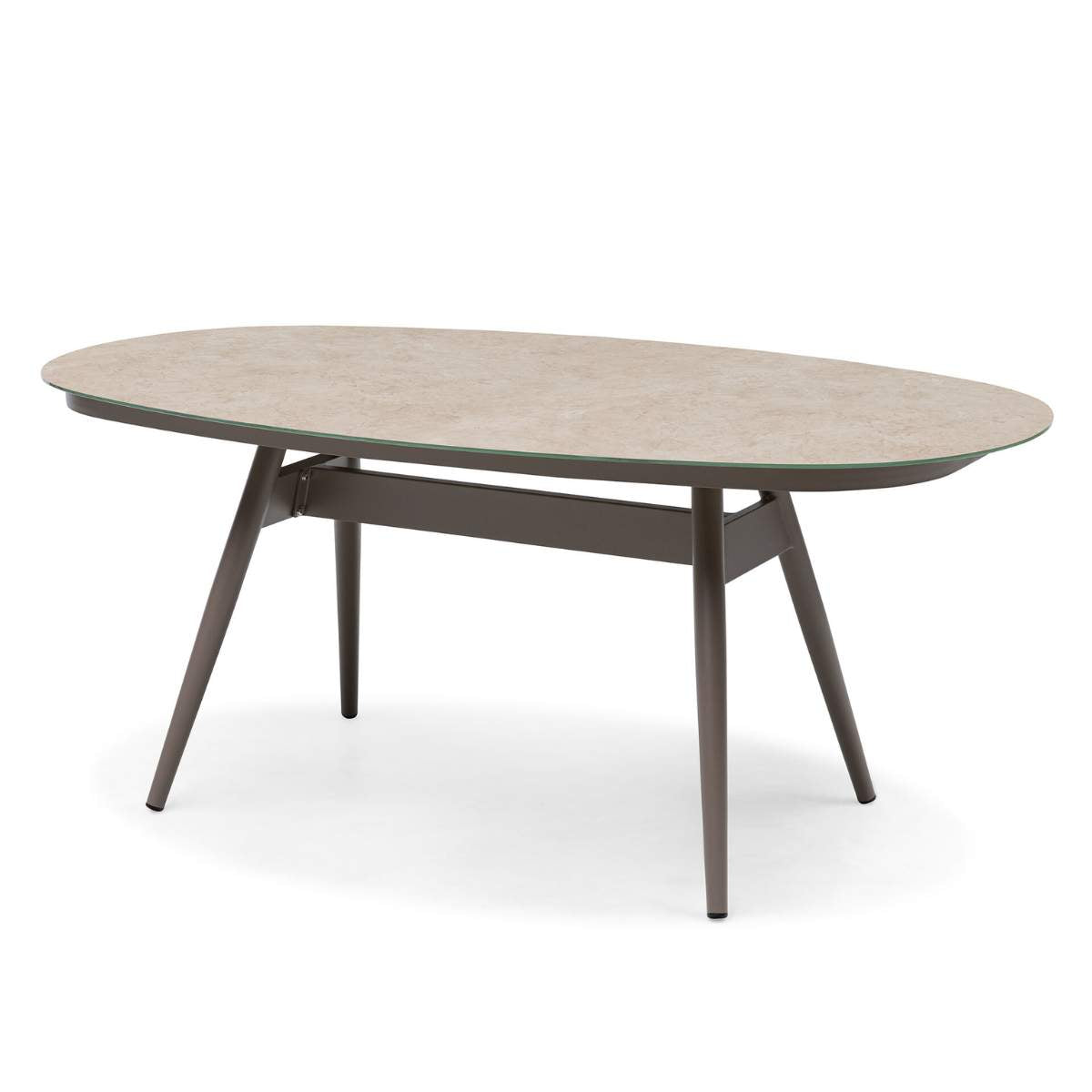 Maze - Outdoor Fabric Ambition 6 Seat Oval Dining Set