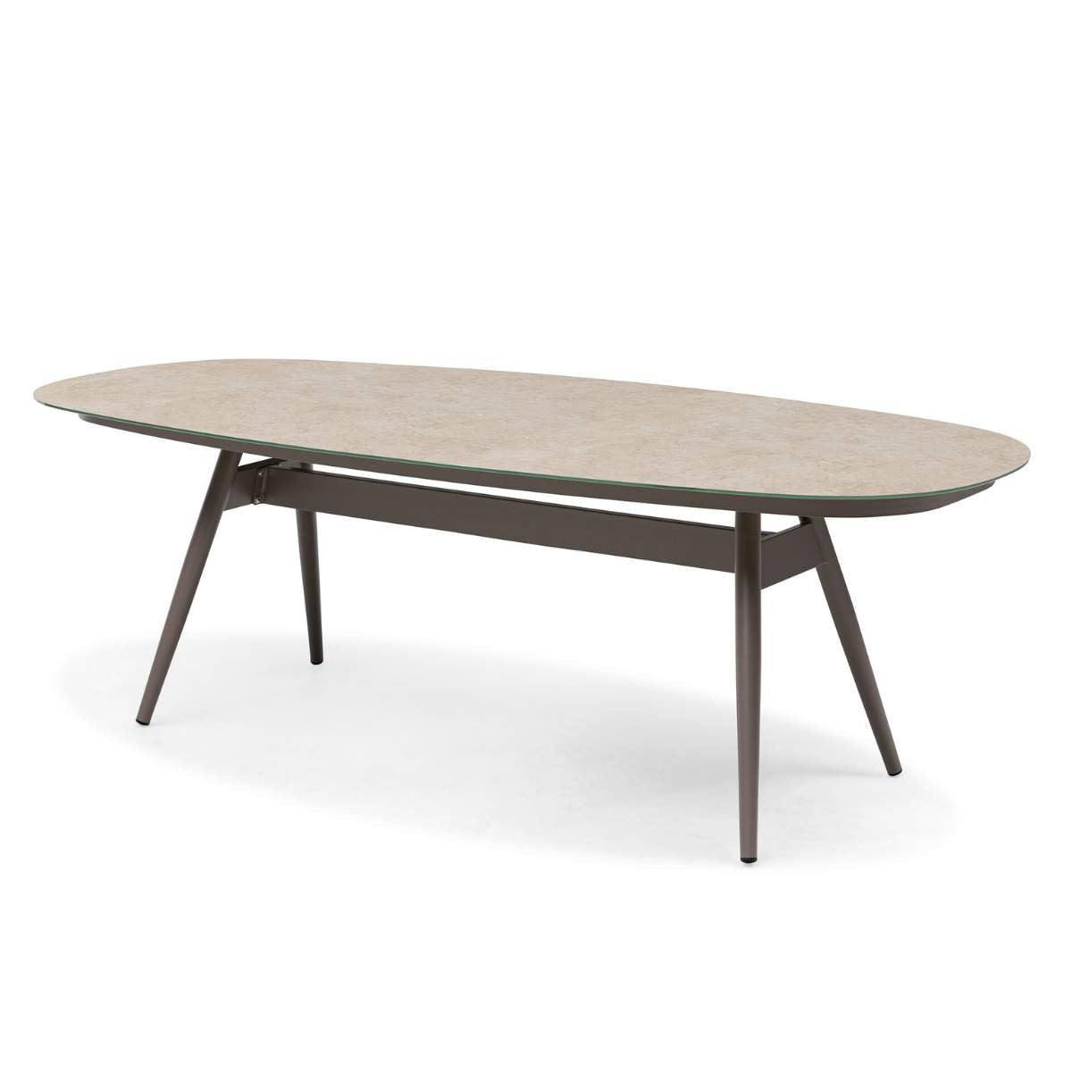 Maze - Outdoor Fabric Ambition 8 Seat Oval Dining Set