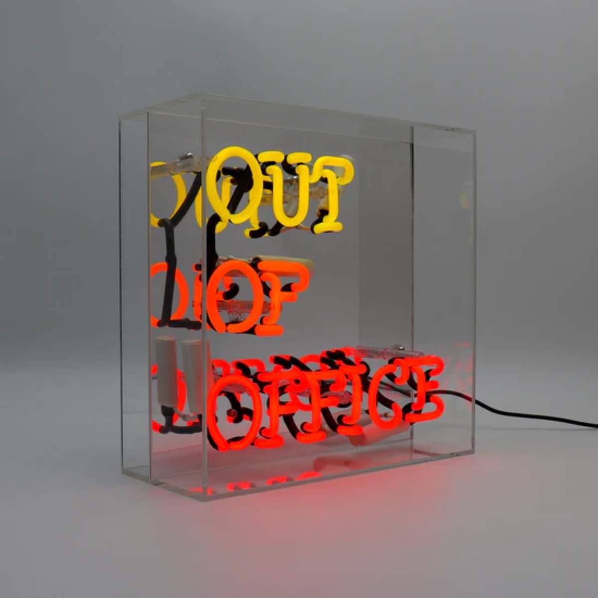 Locomocean Out of office neon table light