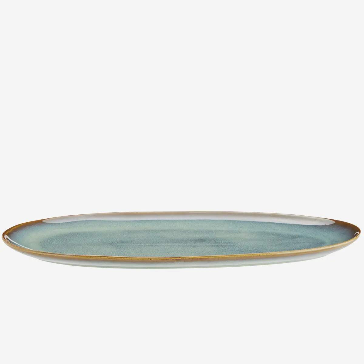 Madam Stoltz Oval stoneware dish