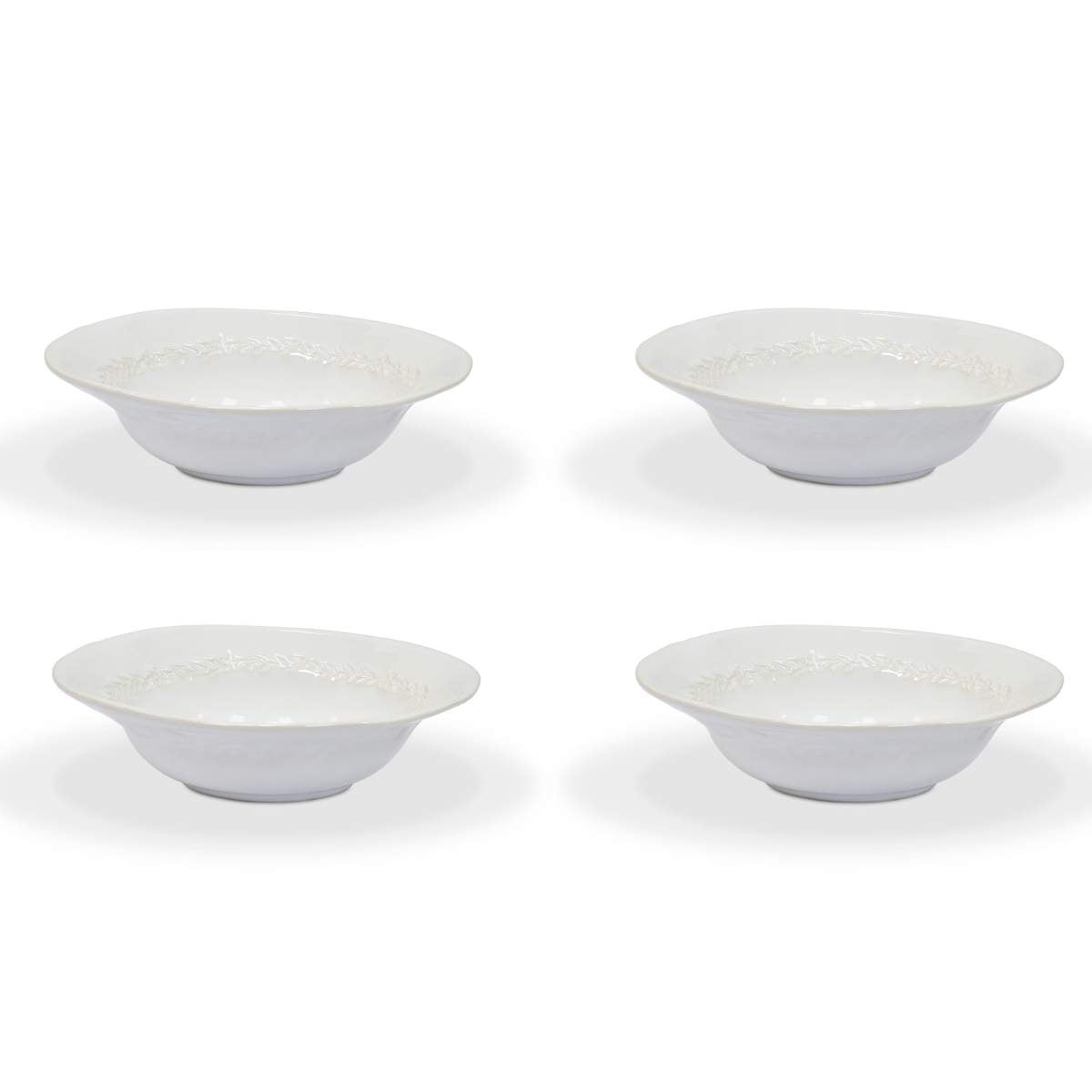 Garden Trading Overton Bowl Set of 4 White