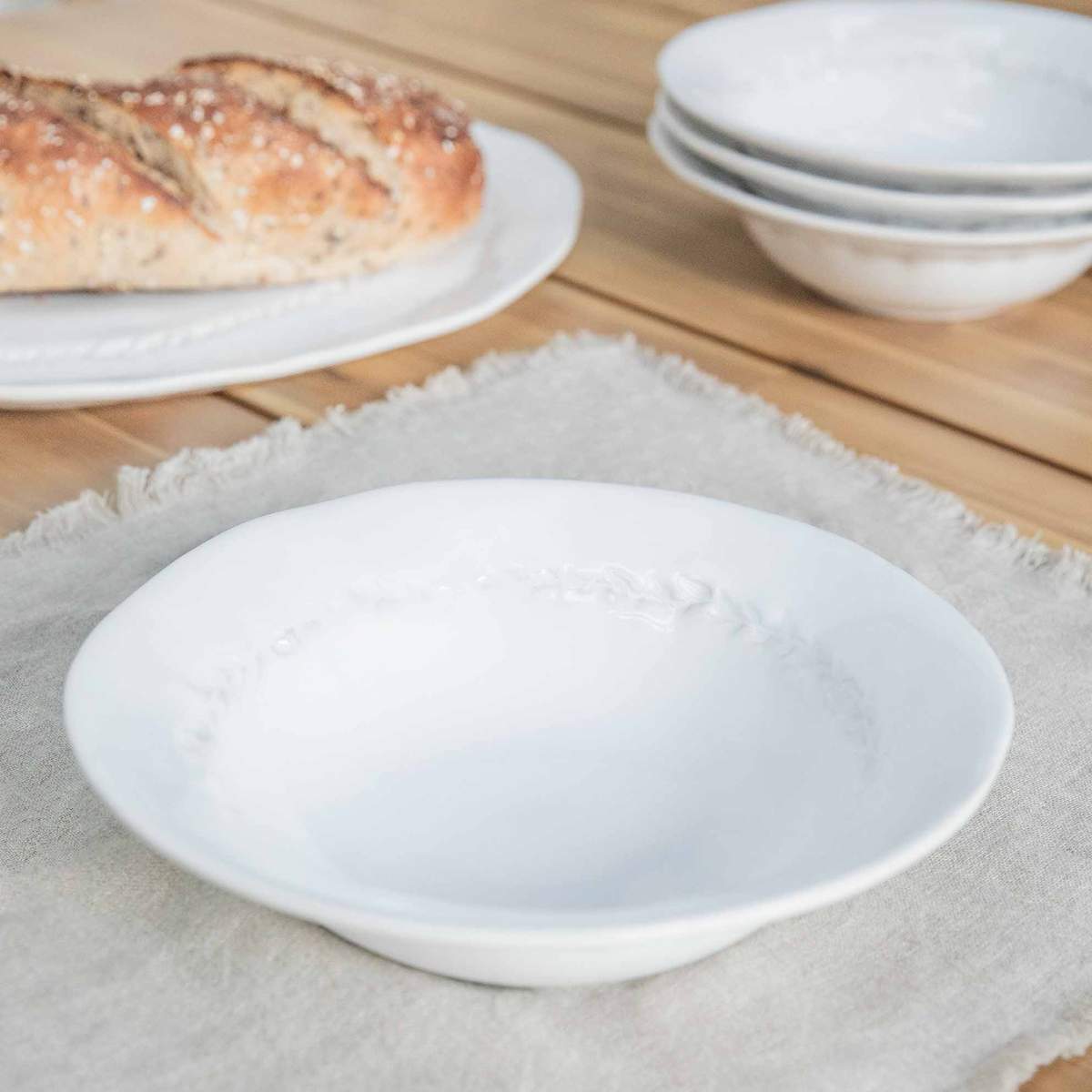 Garden Trading Overton Bowl Set of 4 White