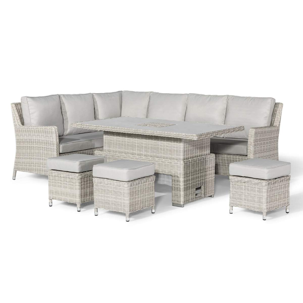 Maze Oxford Rattan Corner Dining Set