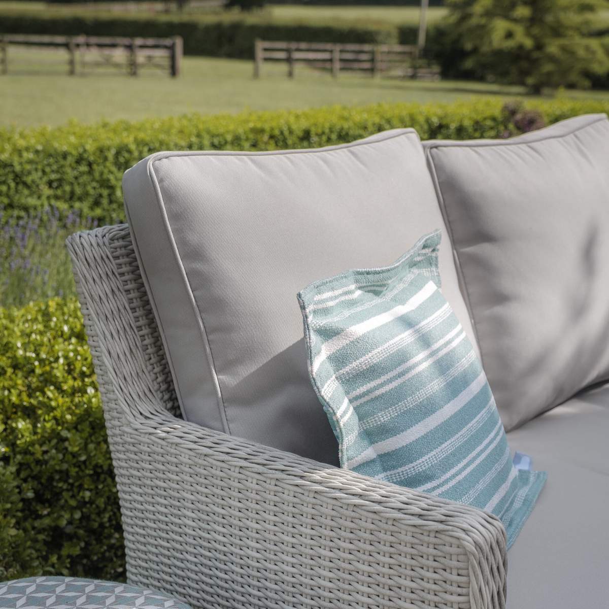 Maze Oxford Rattan Corner Dining Set